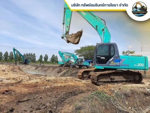 ให้เช่าเครื่องจักรหนักพร้อมคนขับ สำหรับงานก่อสร้างและงานขุด